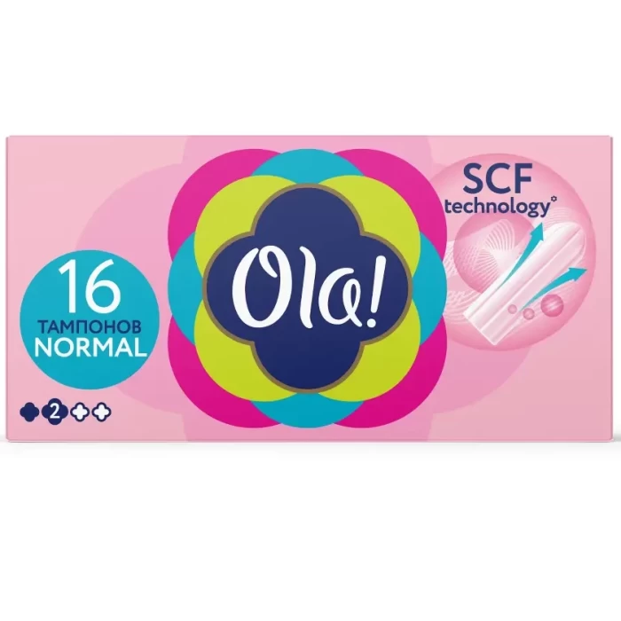 Тампоны Ola normal шелковистая поверхность 16шт
