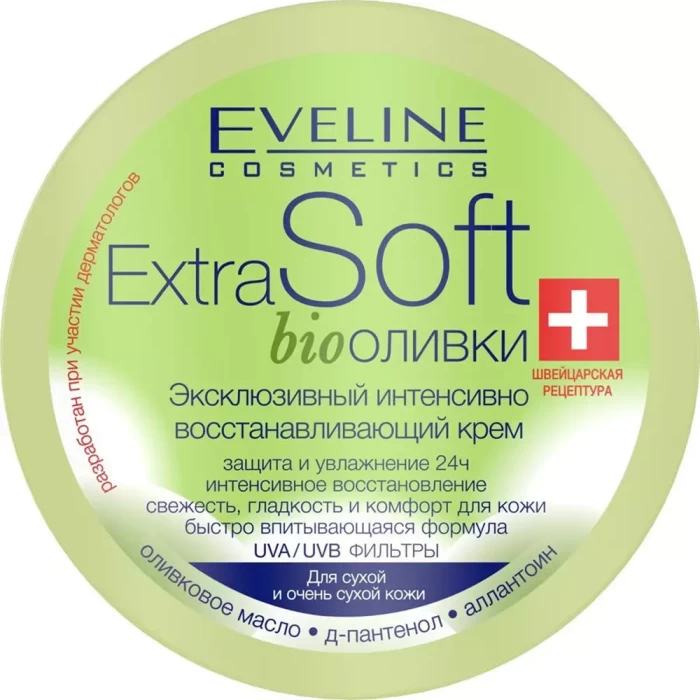 Крем для тела Eveline Cosmetics Bio Extra Soft Оливки 200мл