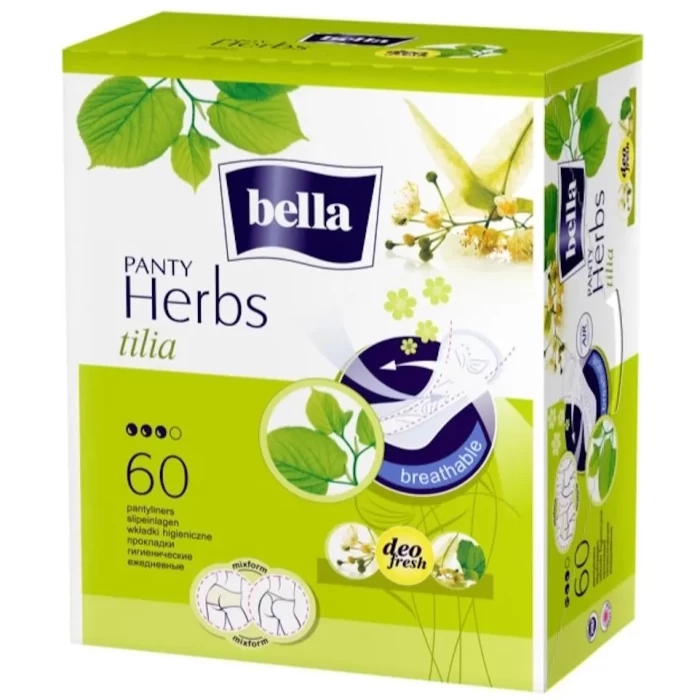 Прокладки женские гигиенические ежедневные Bella Panty Soft Tilia 60шт