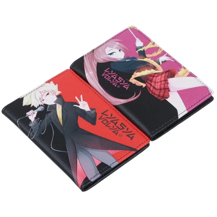 Обложка для паспорта с отделением для карт Всёгазин 2 дизайна