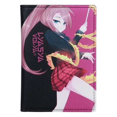 Обложка для паспорта с отделением для карт Всёгазин 2 дизайна