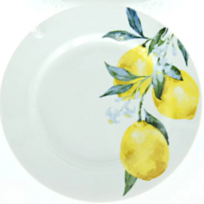 Тарелка глубокая Идиллия Лимоны 25см ф.653