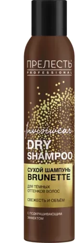 Сухой шампунь Прелесть Invisiwear Для брюнеток 200мл