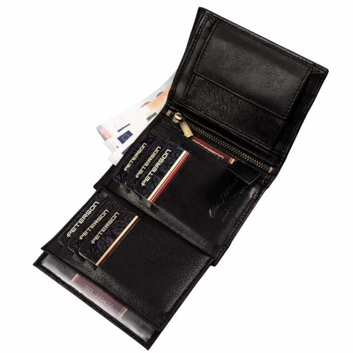 Портмоне мужское Peterson PTN N4-PDM-1635 black