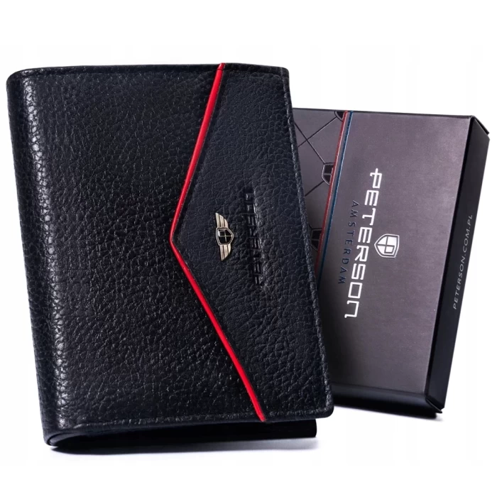 Портмоне мужское Peterson PTN N4-PDM-1635 black