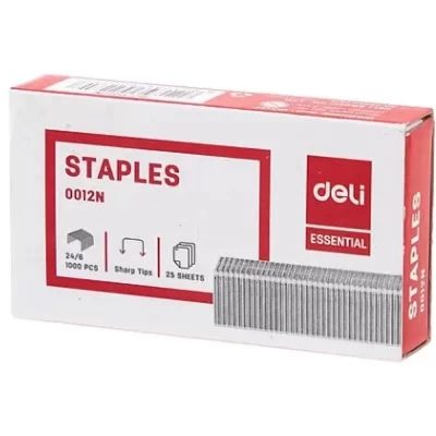 Скобы для степлера №24/6 1000 шт 0012