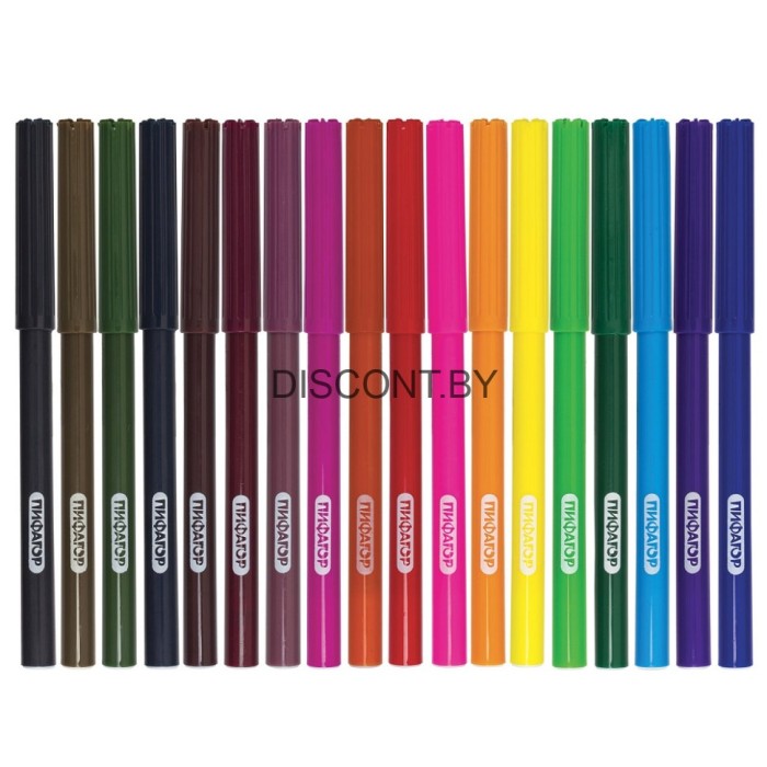 Фломастеры 18 цветов «ЭНИКИ-БЕНИКИ» ПИФАГОР арт. 151402