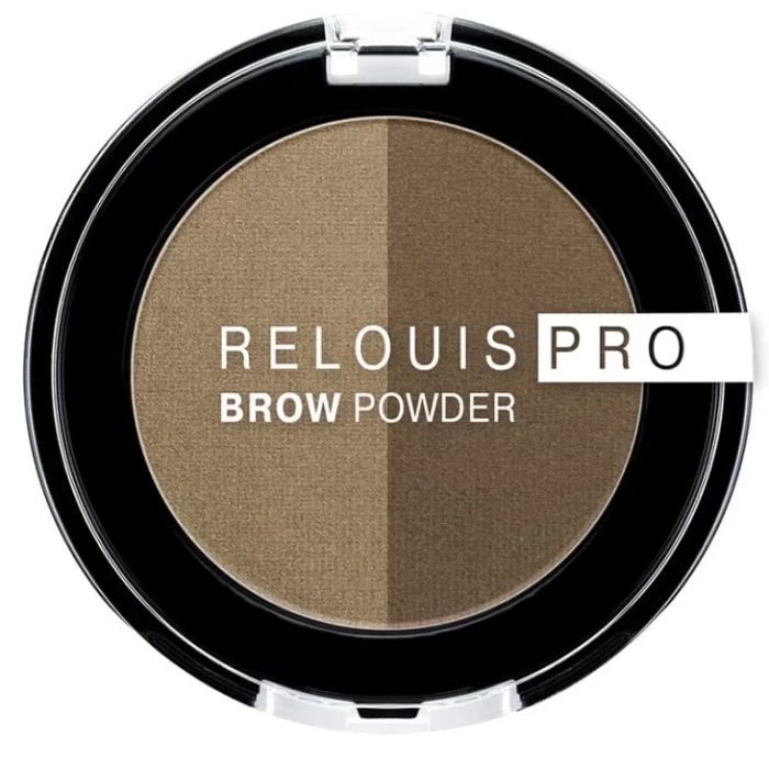Тени для бровей Relouis Pro Brow Powder 3г