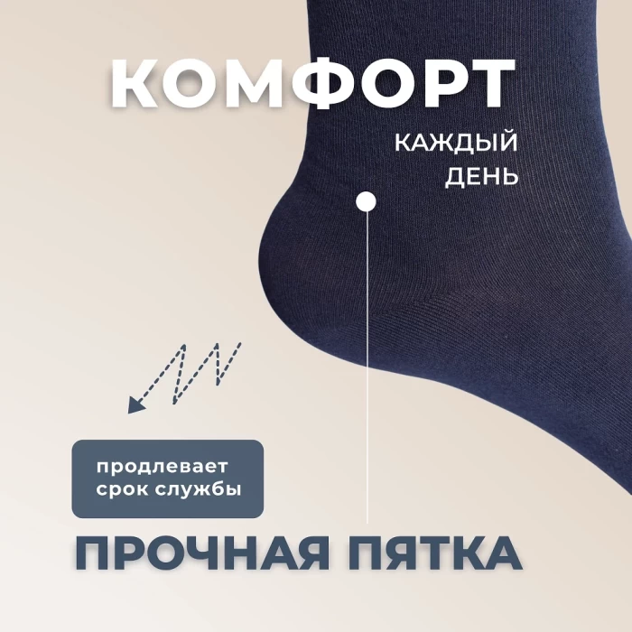 Набор мужских носков ТМ "ЦУМ" 10 пар 4 цвета