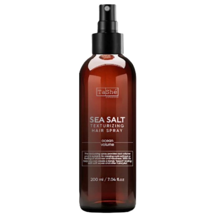 Спрей для укладки волос Tashe Professional Salt texturizing spray 200мл