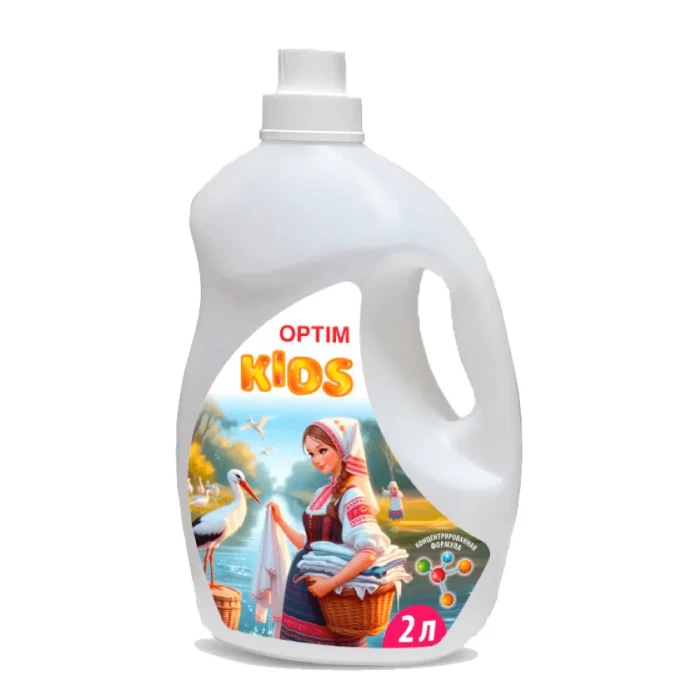 Гель для стирки детских вещей Optim Kids 2л