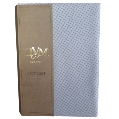 Скатерть ТМ "ЦУМ"  02ШС1-49-КВ 1809Б-01  2599/080301/080502 180x148