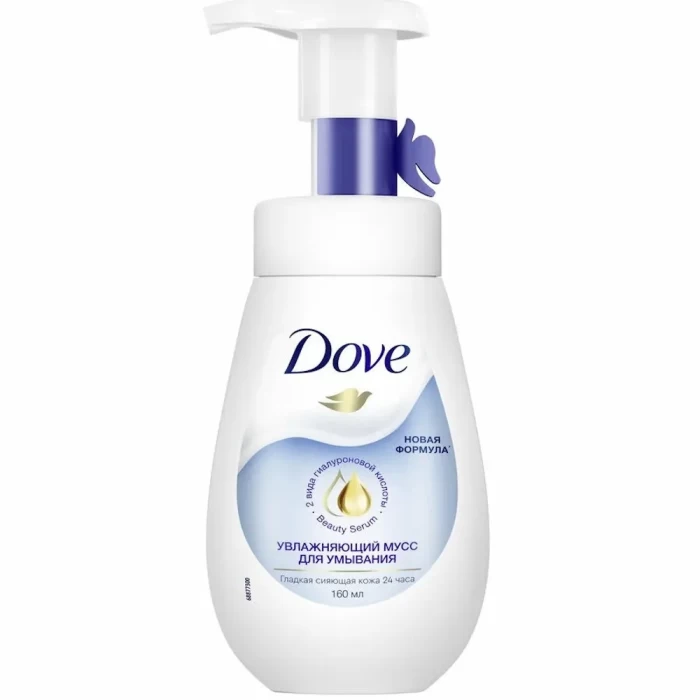 Пенка для умывания Dove Увлажняющий мусс 160мл