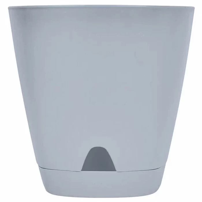 Горшок для цветов InGreen Amsterdam с прикорневым поливом утренний туман