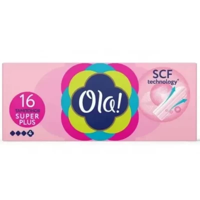 Тампоны Ola Super шелковистая поверхность 16шт