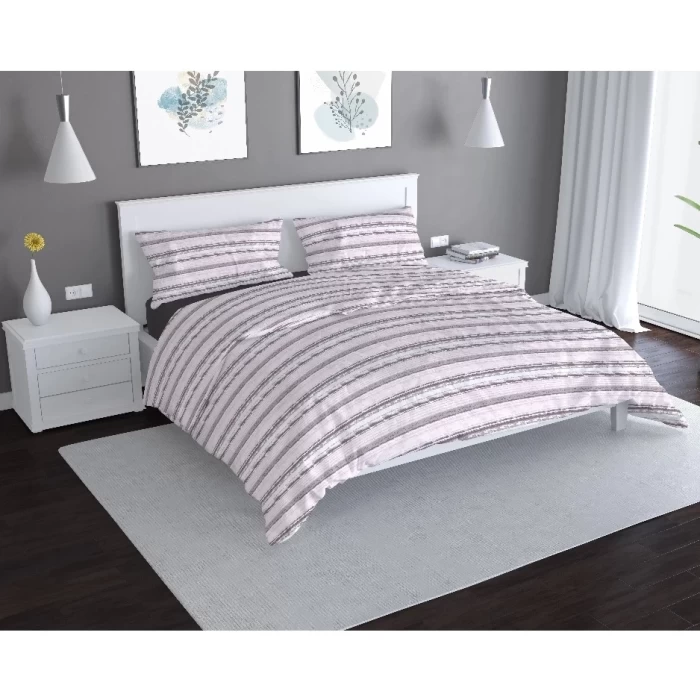 Комплект постельного белья Евро ТМ "ЦУМ" Полоса