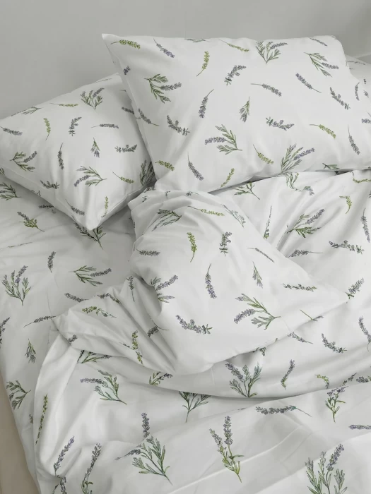 Комплект постельного белья Евро ТМ "ЦУМ" Лаванда