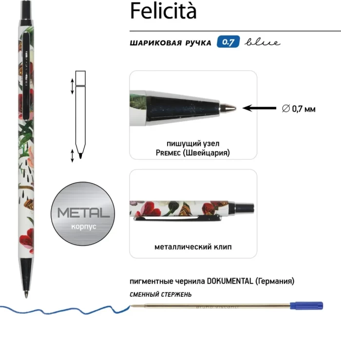 Набор канцелярский подарочный Bruno Visconti Flora Пионы 3-744/08-5