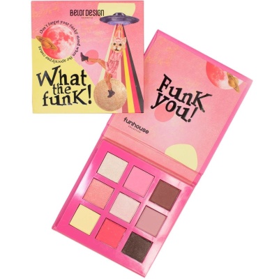 Палетка теней для век Belor Design Funhouse What the Funk! 
