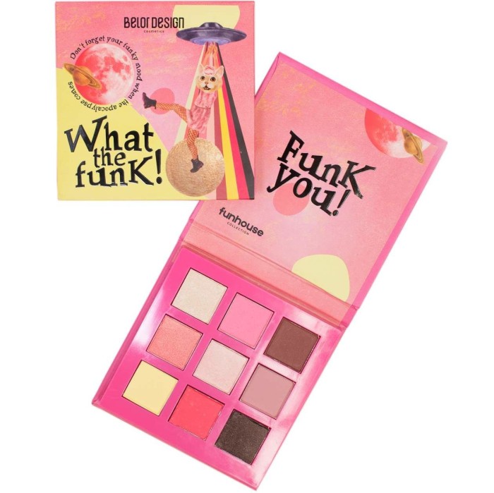 Палетка теней для век Belor Design Funhouse What the Funk!