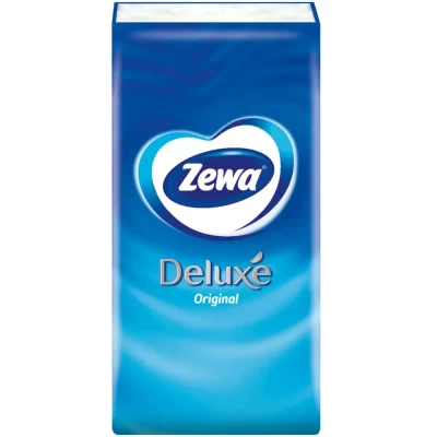 Платки носовые 3 слойные Zewa Deluxe 10шт