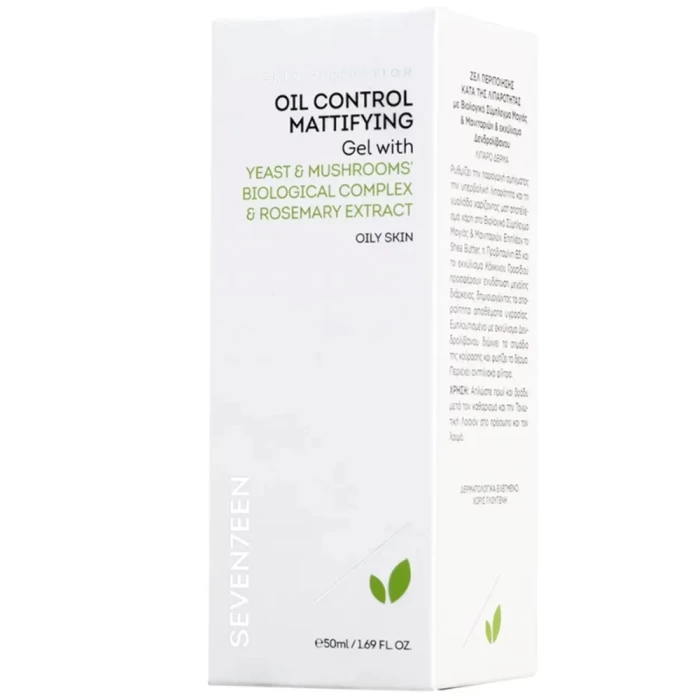 Матирующий гель-регулятор жирности кожи Seventeen 50мл