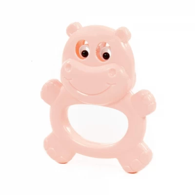 Погремушка "Бегемотик" Полесье арт. 61805