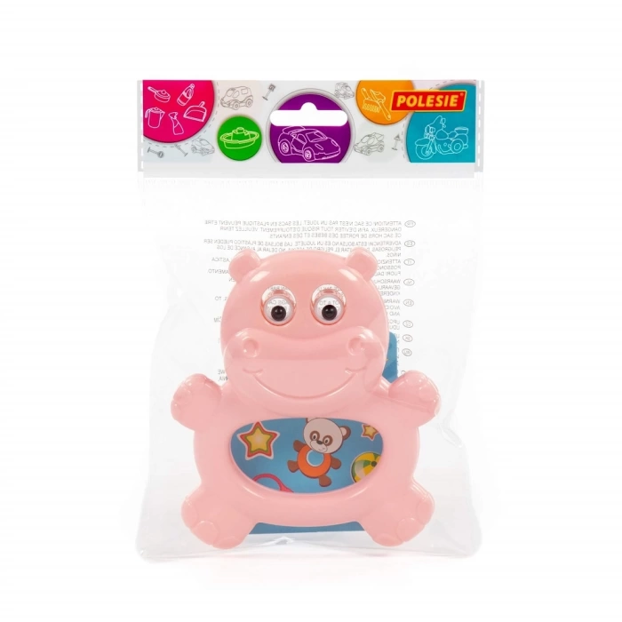 Погремушка "Бегемотик" Полесье арт. 61805
