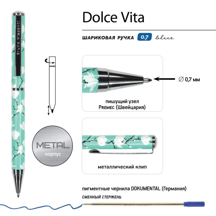 Набор канцелярский подарочный Цветочное счастье Bruno Visconti 3-744/07-5