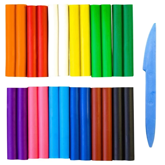 Пластилин 12 цветов Фантазия