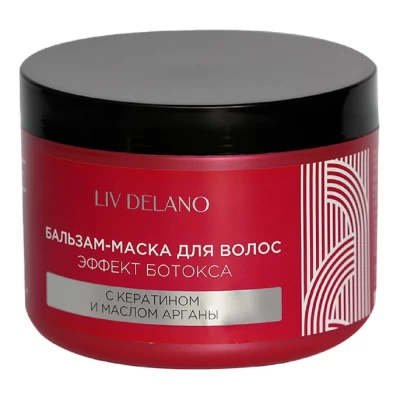 Бальзам-маска для волос Liv Delano Эффект ботокса 500мл