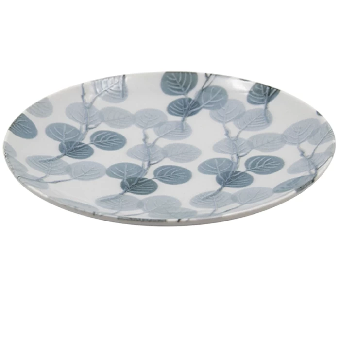 Тарелка мелкая Универсал Витраж листья 20см арт.1с2031ф34