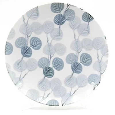 Тарелка мелкая Универсал Витраж листья 20см арт.1с2031ф34