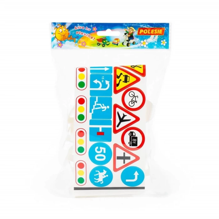 Набор дорожных знаков №2 Полесье арт. 64202