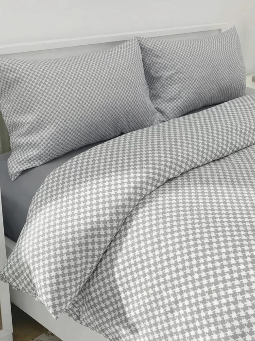 Комплект постельного белья полуторный ТМ "ЦУМ" Ромбы