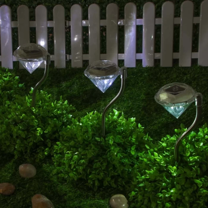 Фонарь садовый Inbloom Бриллиант на солнечной батарее