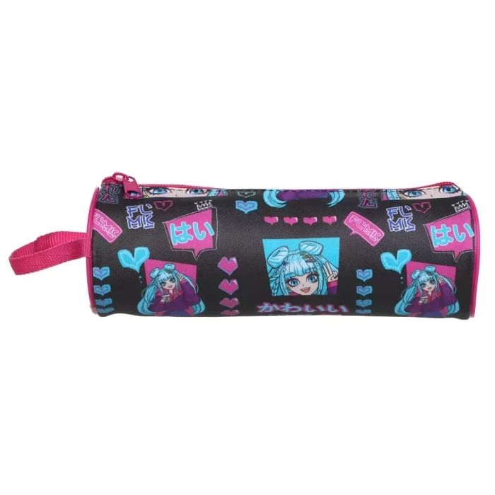 Пенал мягкий Аниме 21.5х8х8см с ручкой