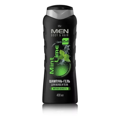 Шампунь-гель Iris Cosmetic Men Mint Lime 400мл