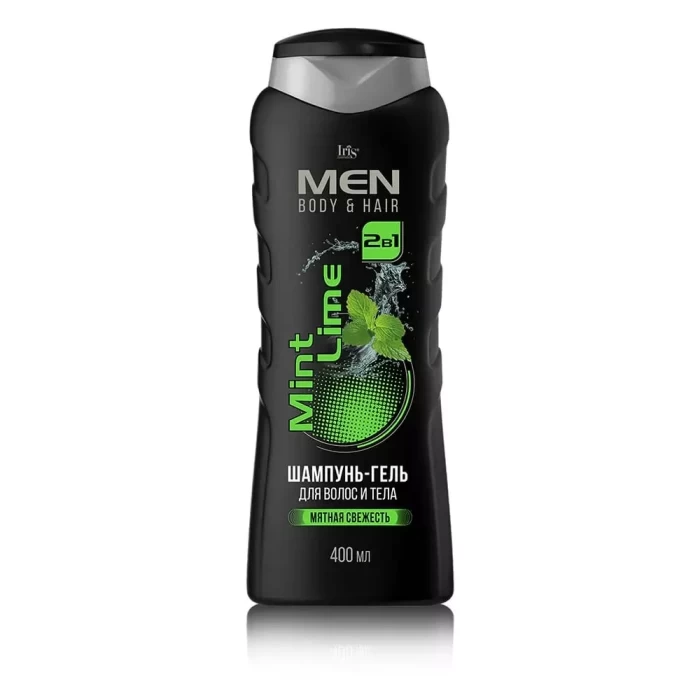 Шампунь-гель Iris Cosmetic Men Mint Lime 400мл