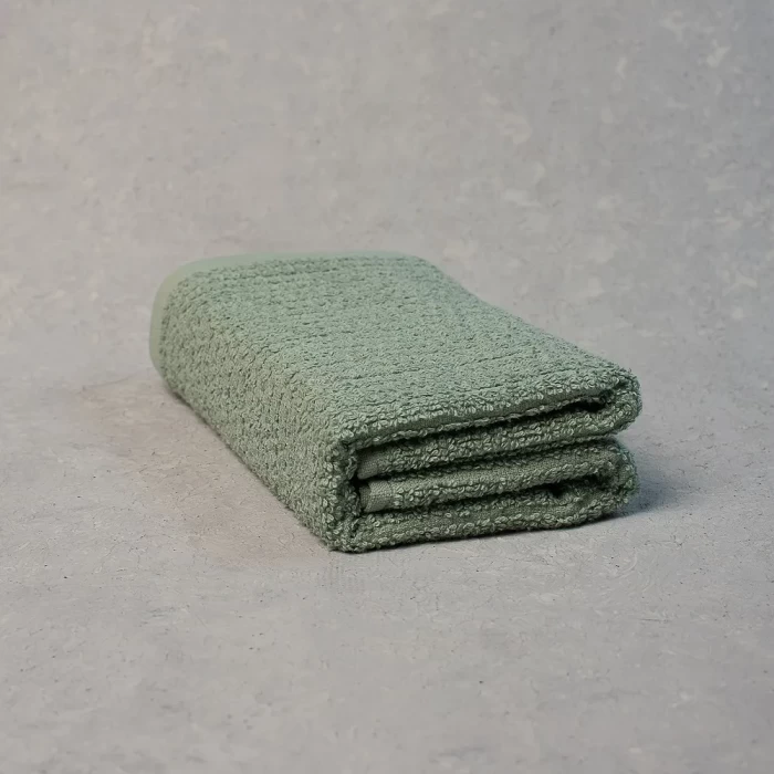 Полотенце махровое ТМ "ЦУМ" Полоса светло зеленый