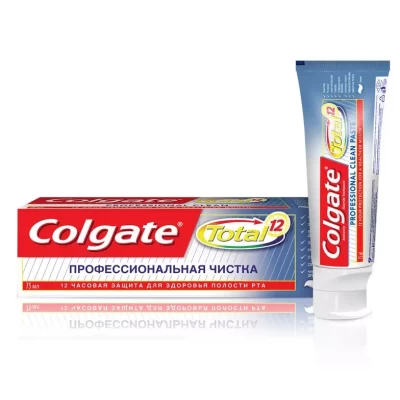 Зубная паста Colgate Total 12 Профессиональная чистка 75мл