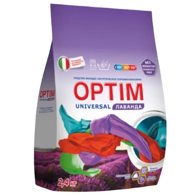 Стиральный порошок Бархим Optim Universal Лаванда 2,4кг