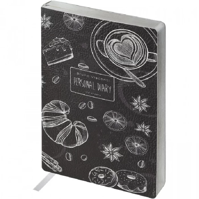 Ежедневник недатированный Bruno Visconti Caffe Nero A5