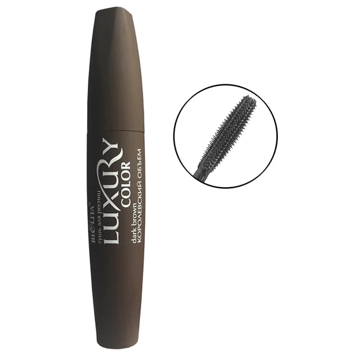 Тушь для ресниц Белита Luxury Королевский объем темно-коричневая 12мл