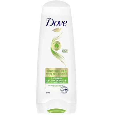 Бальзам-ополаскиватель для волос Dove Нair Therapy контроль над потерей волос 200мл