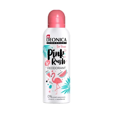Дезодорант Deonica for Teens Pink Rush 125мл