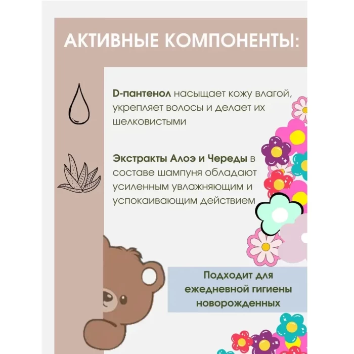 Шампунь детский Modum Классика c D-пантенолом 400мл