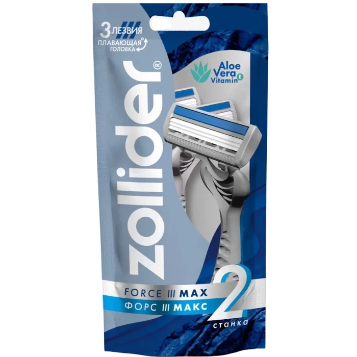 Одноразовые станки Zollider Force 3 MAX 2шт