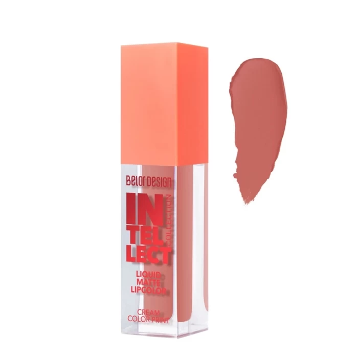 Краска для губ Intellect матовая BelorDesign 5.1 г