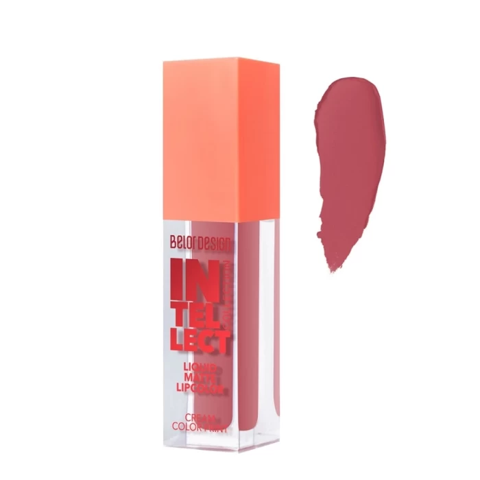 Краска для губ Intellect матовая BelorDesign 5.1 г